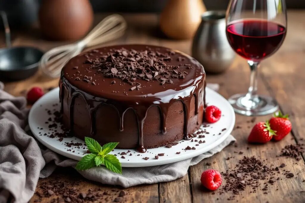 Je fais toujours ce gâteau chocolat-vin rouge quand j’ai besoin de réconfort : moelleux et étonnamment bon.jpg