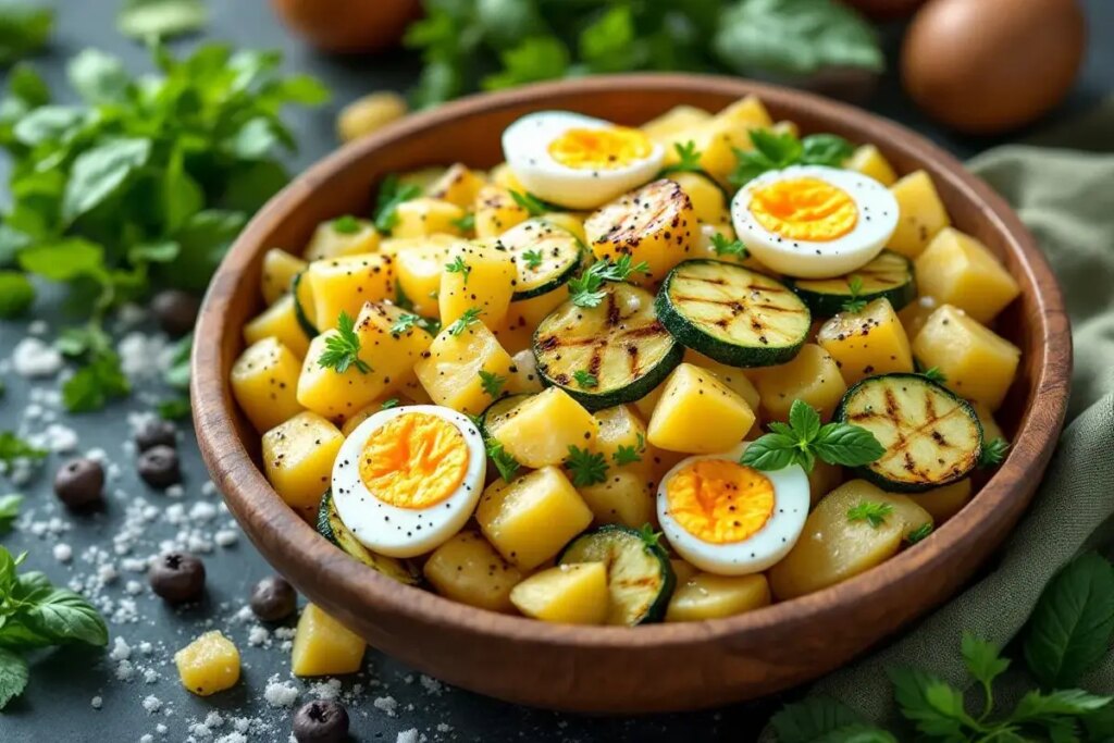 Je compose cette salade pomme de terre‑courgette grillée‑œuf dur pour une vie sans prise de tête.jpg