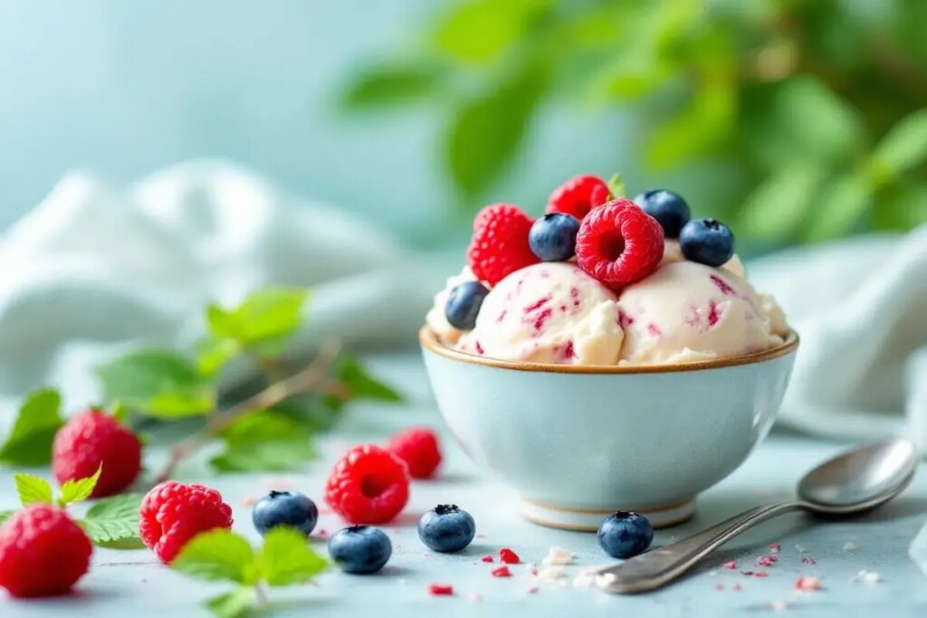 Je fais cette glace yaourt-fruits rouges maison : rapide, bluffante et légère.jpg