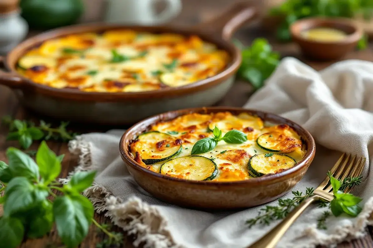 "Je ne mets plus ni œufs ni crème" : ce gratin de courgettes bluffe