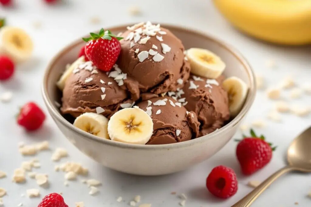 Je prépare cette glace banane-cacao en 5 minutes : healthy, sans sorbetière ni sucre ajouté.jpg