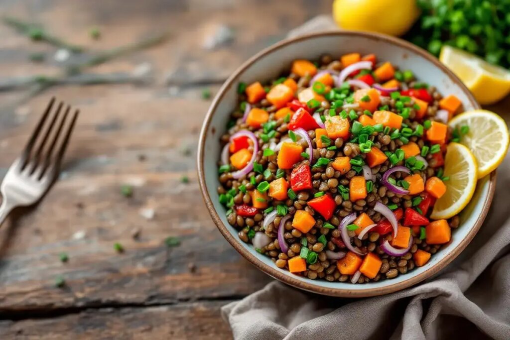 Je prépare cette salade de lentilles rôti à l’avance : fraîche, complète et rapide.jpg
